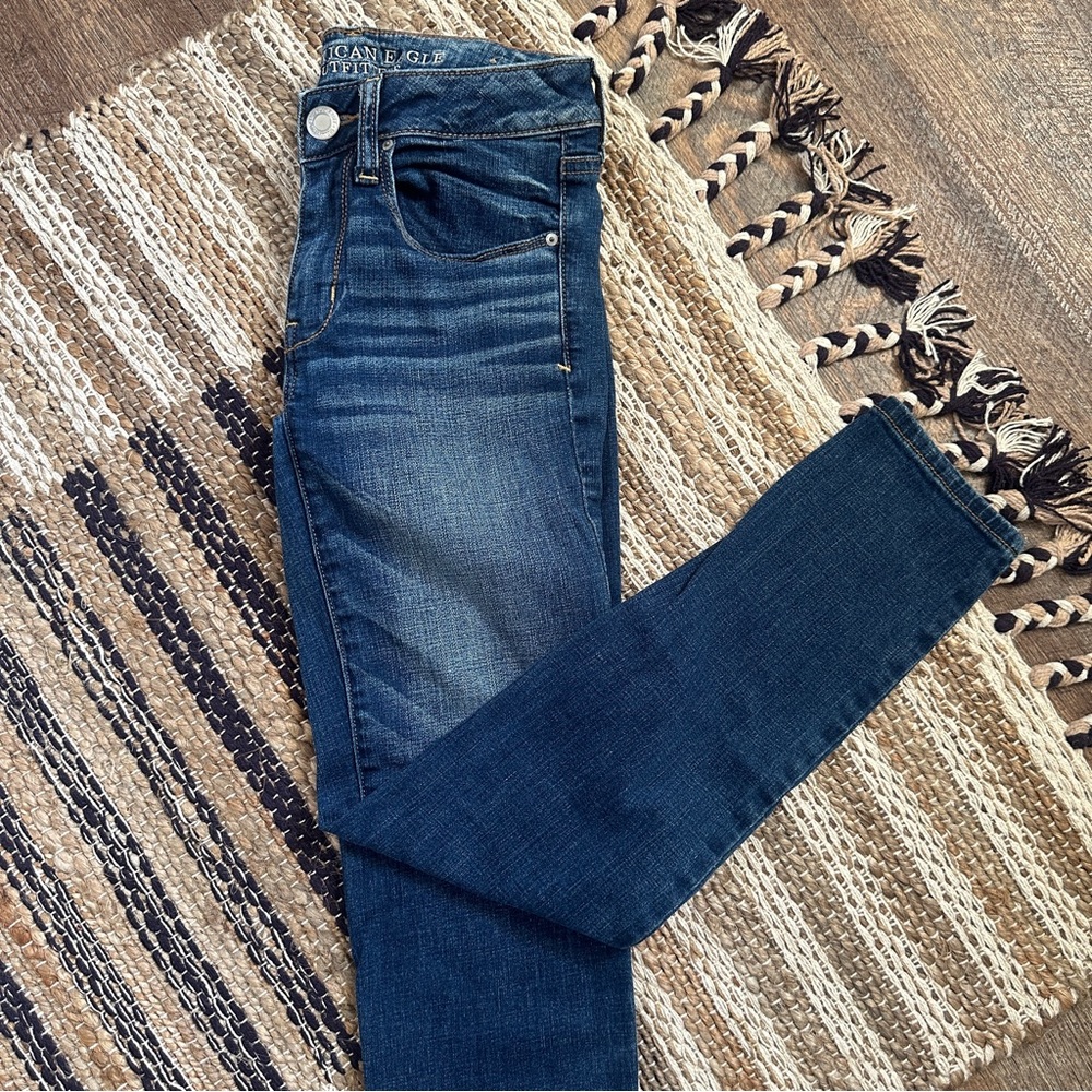 ☾ AE super stretch jeans
